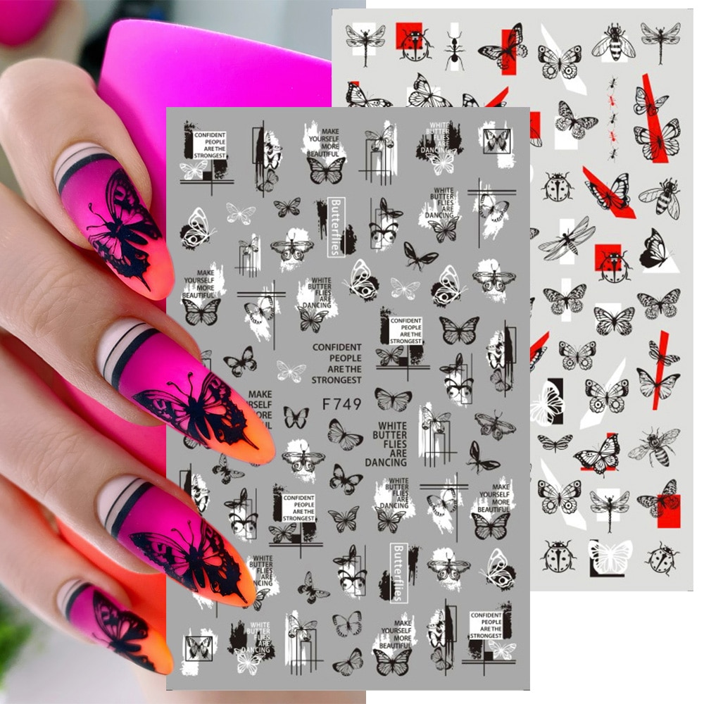 Nail Sticker Наклейки для дизайна ногтей